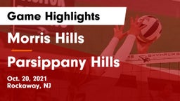 Morris Hills  vs Parsippany Hills  Game Highlights - Oct. 20, 2021