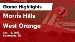 Morris Hills  vs West Orange  Game Highlights - Oct. 12, 2023