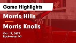 Morris Hills  vs Morris Knolls  Game Highlights - Oct. 19, 2023