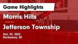 Morris Hills  vs Jefferson Township  Game Highlights - Oct. 23, 2023
