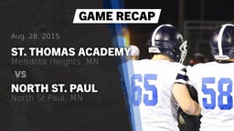 Recap: St. Thomas Academy   vs. North St. Paul  2015