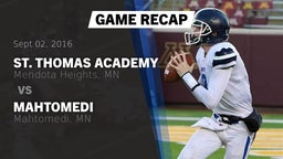 Recap: St. Thomas Academy   vs. Mahtomedi  2016