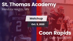 Matchup: St. Thomas Academy vs. Coon Rapids  2020