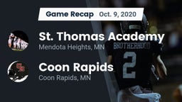 Recap: St. Thomas Academy   vs. Coon Rapids  2020