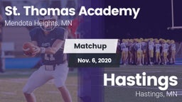 Matchup: St. Thomas Academy vs. Hastings  2020