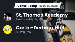 Recap: St. Thomas Academy   vs. Cretin-Derham Hall  2022