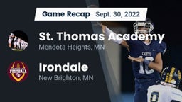 Recap: St. Thomas Academy   vs. Irondale  2022