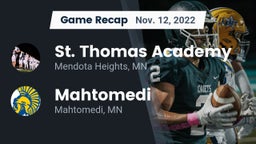 Recap: St. Thomas Academy   vs. Mahtomedi  2022
