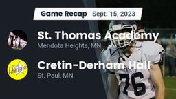Recap: St. Thomas Academy   vs. Cretin-Derham Hall  2023