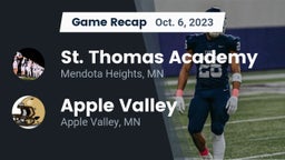 Recap: St. Thomas Academy   vs. Apple Valley  2023