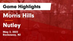 Morris Hills  vs Nutley  Game Highlights - May 2, 2022