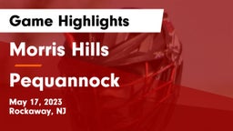 Morris Hills  vs Pequannock  Game Highlights - May 17, 2023