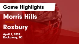 Morris Hills  vs Roxbury  Game Highlights - April 1, 2024