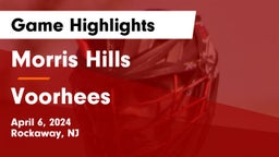 Morris Hills  vs Voorhees  Game Highlights - April 6, 2024