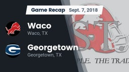 Recap: Waco  vs. Georgetown  2018