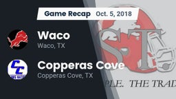 Recap: Waco  vs. Copperas Cove  2018