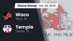 Recap: Waco  vs. Temple  2018