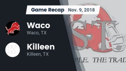 Recap: Waco  vs. Killeen  2018