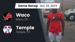 Recap: Waco  vs. Temple  2019