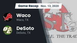 Recap: Waco  vs. DeSoto  2020