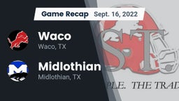 Recap: Waco  vs. Midlothian  2022