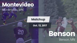 Matchup: Montevideo High vs. Benson  2017