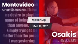 Matchup: Montevideo High vs. Osakis  2017