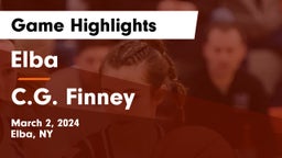 Elba  vs C.G. Finney Game Highlights - March 2, 2024