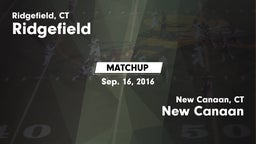 Matchup: Ridgefield High vs. New Canaan  2016