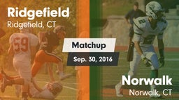 Matchup: Ridgefield High vs. Norwalk  2016