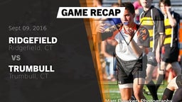 Recap: Ridgefield  vs. Trumbull  2016