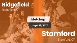 Matchup: Ridgefield High vs. Stamford  2017
