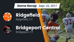 Recap: Ridgefield  vs. Bridgeport Central  2017