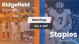 Matchup: Ridgefield High vs. Staples  2017