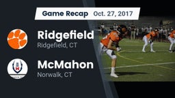 Recap: Ridgefield  vs. McMahon  2017