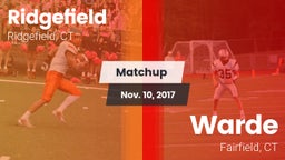 Matchup: Ridgefield High vs. Warde  2017