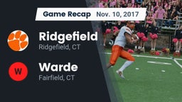 Recap: Ridgefield  vs. Warde  2017