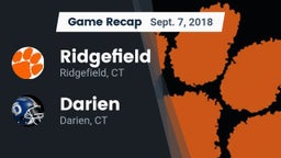 Recap: Ridgefield  vs. Darien  2018