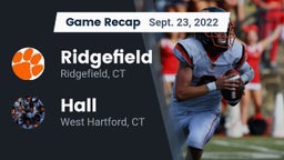 Recap: Ridgefield  vs. Hall  2022