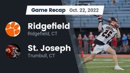 Recap: Ridgefield  vs. St. Joseph  2022