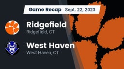 Recap: Ridgefield  vs. West Haven  2023