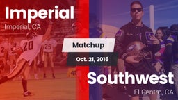 Matchup: Imperial  vs. Southwest  2016