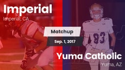 Matchup: Imperial  vs. Yuma Catholic  2017