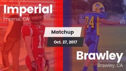 Matchup: Imperial  vs. Brawley  2017