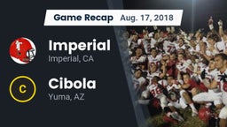 Recap: Imperial  vs. Cibola  2018