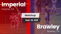 Matchup: Imperial  vs. Brawley  2018