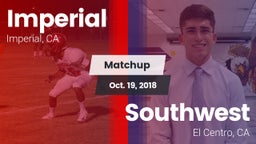 Matchup: Imperial  vs. Southwest  2018
