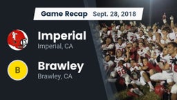 Recap: Imperial  vs. Brawley  2018
