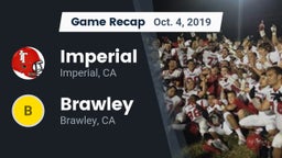 Recap: Imperial  vs. Brawley  2019