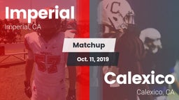 Matchup: Imperial  vs. Calexico  2019